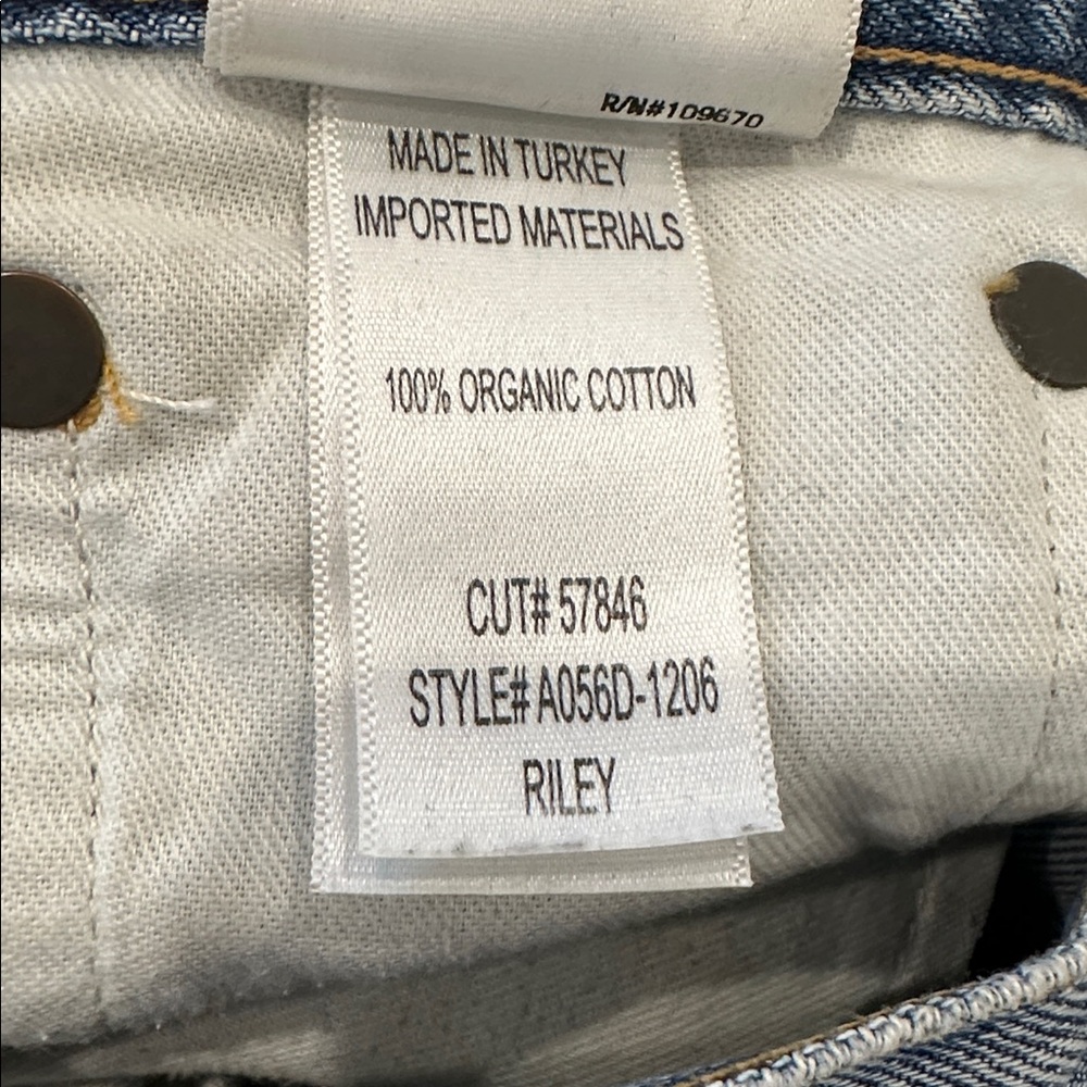 Agolde High Rise cropped Blue Jeans ‘Riley’ - Picture 11 of 11
